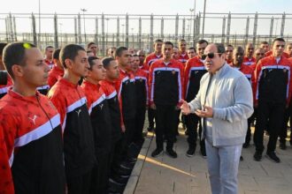 Sisi visits military academy