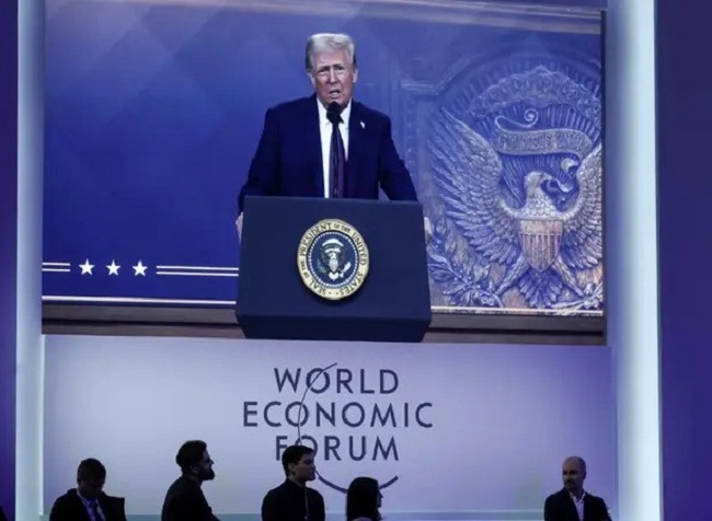Trump speech in Davos