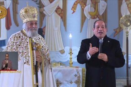 President Sisi and Pope Tawadros