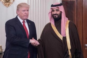 Crown Price Bin Salman and President Trump