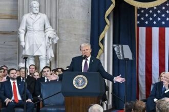 Trump inauguration speech