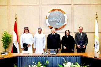 Kamel El Wazir with Abu Dhabi Ports