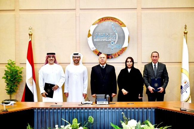 Kamel El Wazir with Abu Dhabi Ports