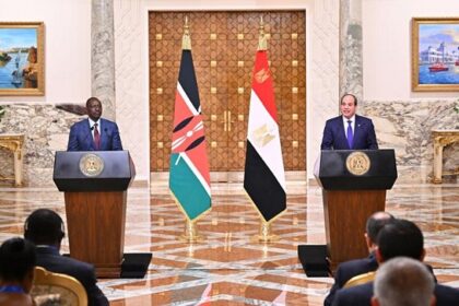 President Sisi speech with Kenyan President