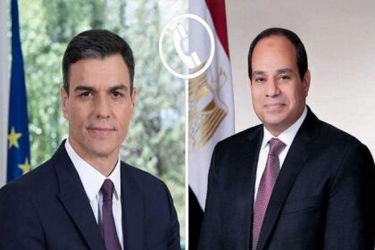 President Sisi call with Spanish Prime Minister