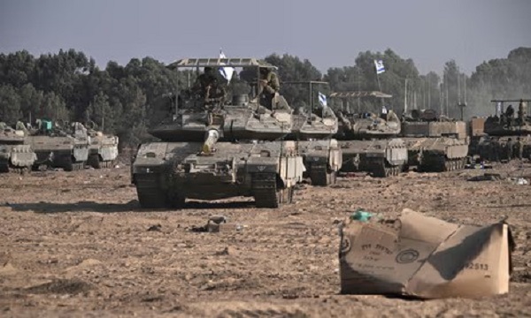 Israeli tanks in Gaza