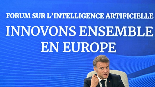 Macron AI conference