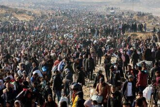 Palestinians in Gaza