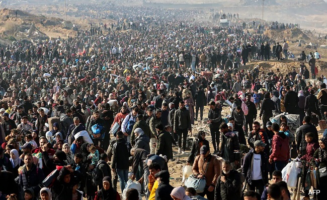 Palestinians in Gaza