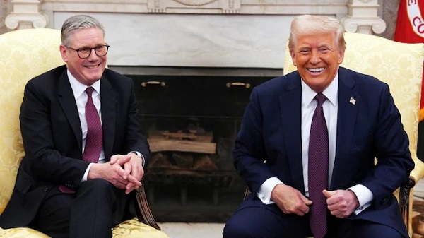 Trump and Starmer