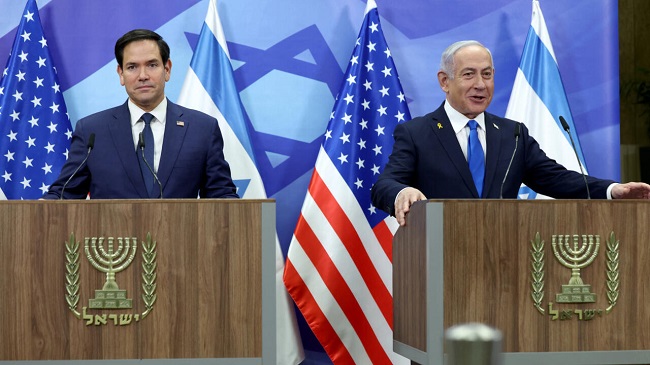 Rubio and Netanyahu