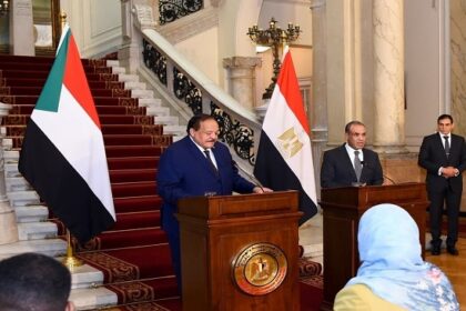 Egypt and Sudan FMs