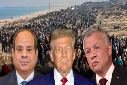 Sisi, Trump, Abdallah