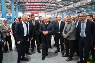 Kamel El Waz inaugurates El Sewedy factory