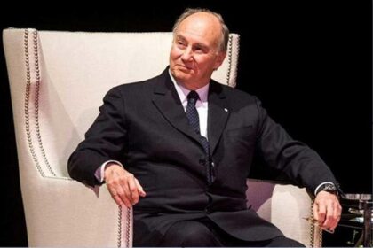 Prince Karim Al-Husseini, the Aga Khan IV