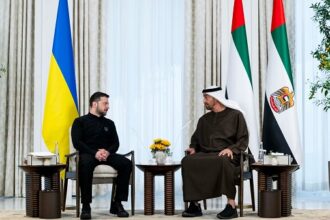 Mohamed Bin Zayed and Zelenskyy