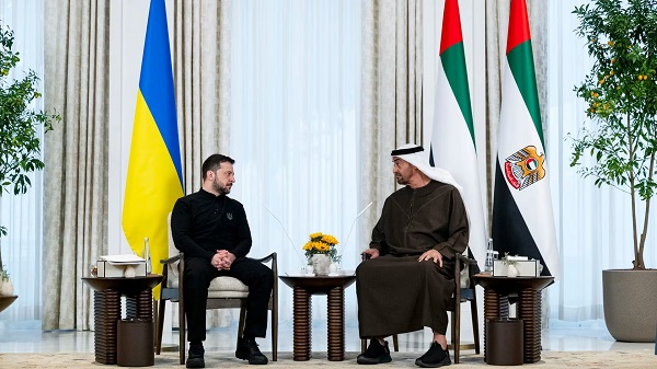 Mohamed Bin Zayed and Zelenskyy