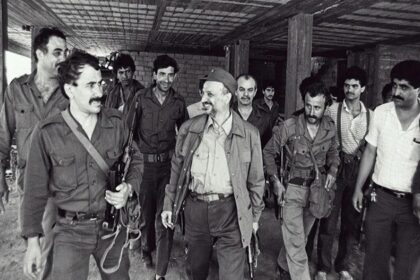 Yasser Arafat 1982 Lebanon