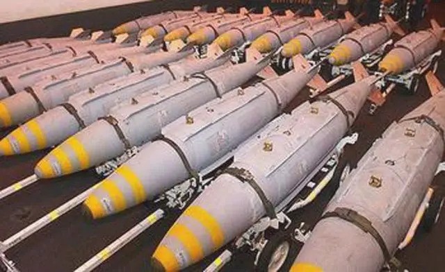 US 2000 pound bombs to Israel