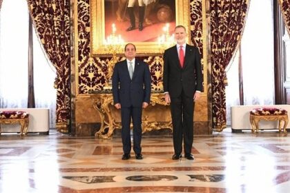 King of Spain and President Sisi
