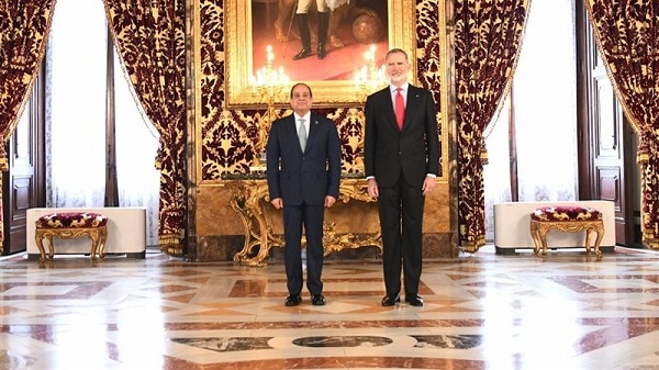 King of Spain and President Sisi
