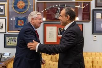 US Senator Lindsey Graham, Badr Abdel Ati
