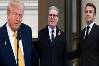 Trump, Britain and France leaders