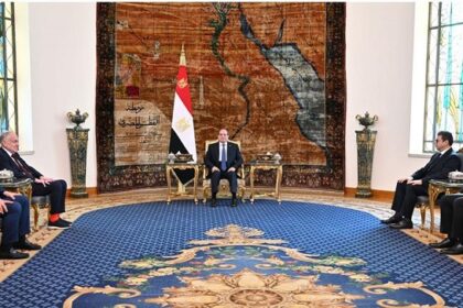 President Sisi and Mr. Ronald S. Lauder