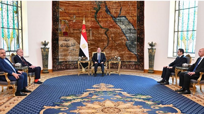 President Sisi and Mr. Ronald S. Lauder
