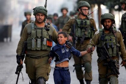 Israel holding Palestinian Children in Prisons