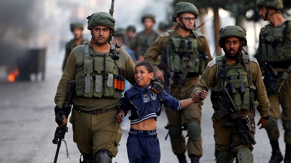 Israel holding Palestinian Children in Prisons