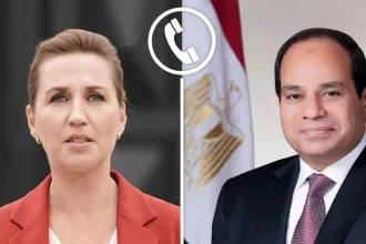 President SIsi speaks with Danish PM