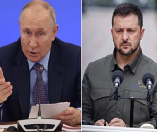 Putin and Zelenskyy