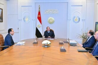 President Sisi, Madbouly and Kojak