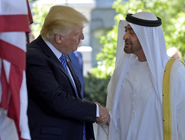 Bin Zayed and Trump