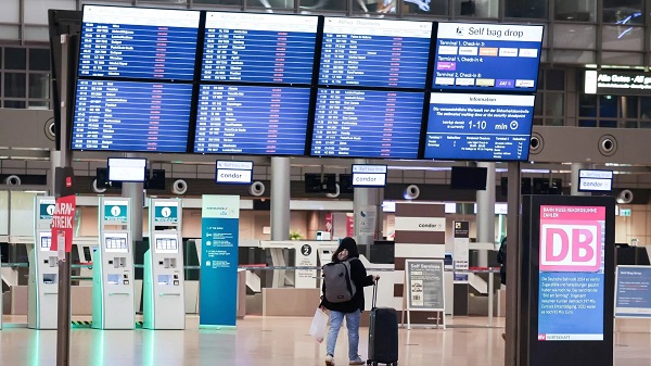 German airports strike
