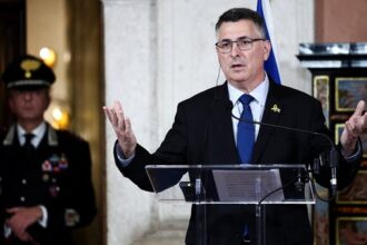 Israeli Foreign Minister Gideon Saar