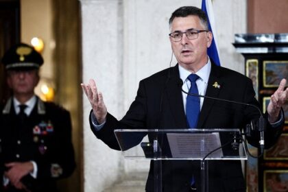 Israeli Foreign Minister Gideon Saar