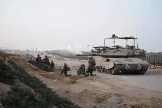 Israeli tanks on Phildelphi corridor