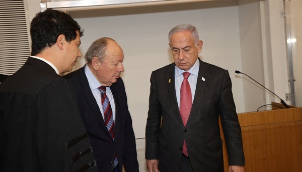 Netanyahu in court