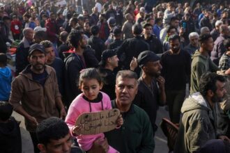Protest against Hamas