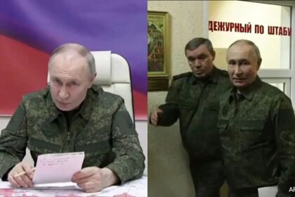 Putin military uniform