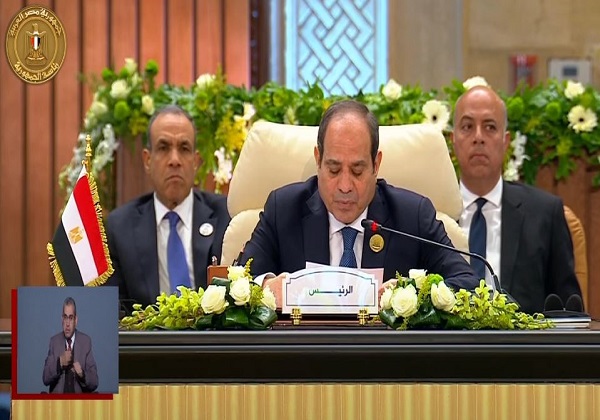Sisi Arab league speech