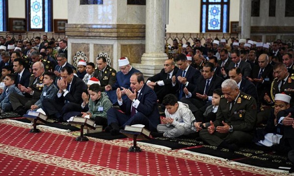 Sisi Eid prayers