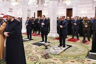 Sisi in Sayeda Nefisa Mosque