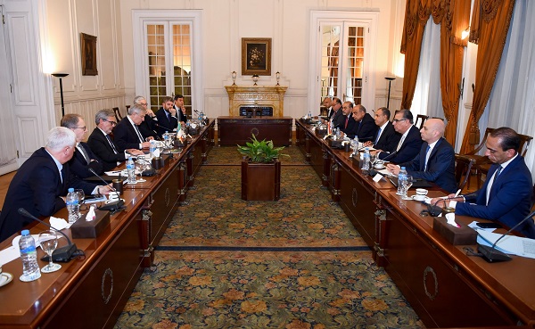 Egypt FM and Italian Deputy PM