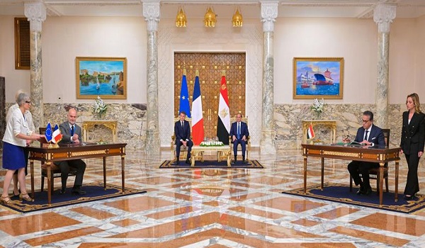 Egypt and France sign agreements
