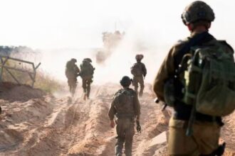 Israeli army in Rafah