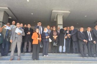 Lawyers protest