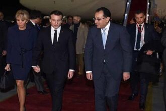 Macron in Cairo